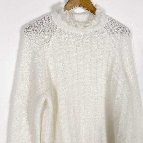 Sezane Loris Jumper Ecru - Picture 4 of 7